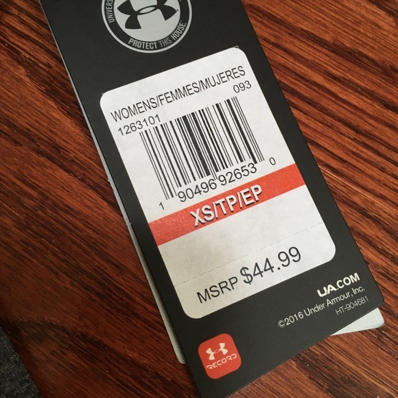 Women’s Under Armour 1/4 Zip LS Shirt (XS) - Picture 3 of 4